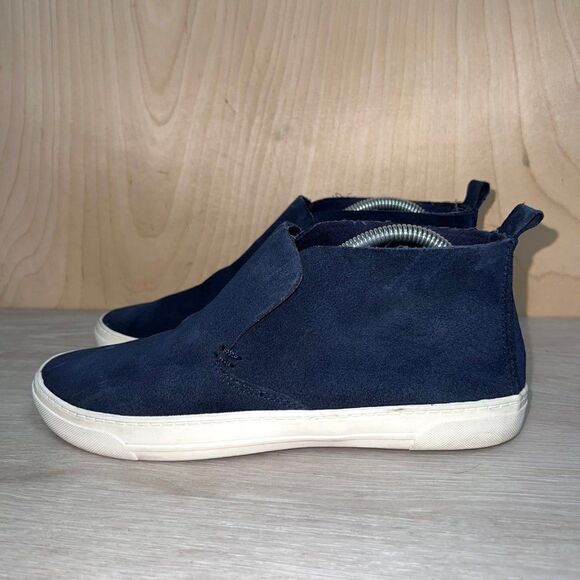 Dolce Vita Navy Blue Suede High Tops Women's 6.5 - Picture 1 of 9